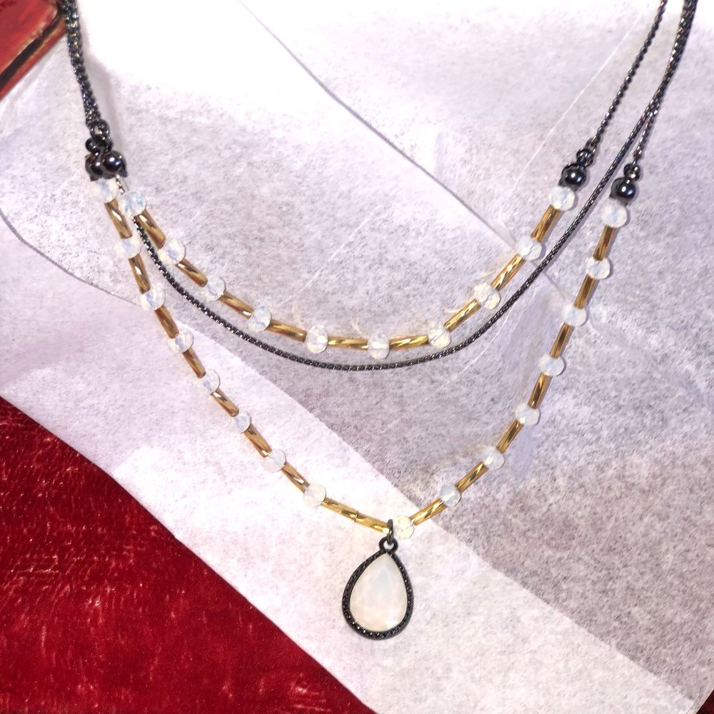 Layered beaded Necklace